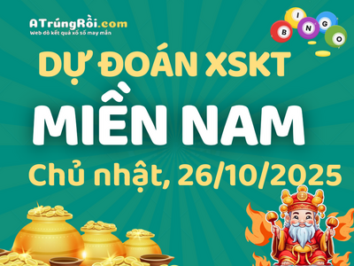 Soi cầu dự đoán xổ số Miền Nam ngày 26-10-2025