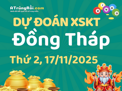 Dự đoán Soi cầu Xổ số Đồng Tháp 17/11/2025 (Thứ 2 - 17/11)