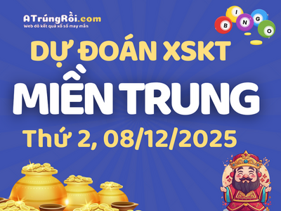Soi cầu dự đoán xổ số Miền Trung ngày 08-12-2025