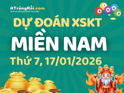 Soi cầu dự đoán xổ số Miền Nam ngày 17-01-2026
