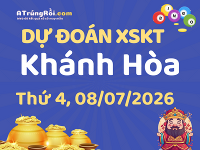 Dự đoán Soi cầu Xổ số Khánh Hòa 8/7/2026 (Thứ 4 - 08/07)