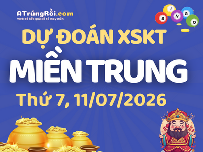 Soi cầu dự đoán xổ số Miền Trung ngày 11-07-2026