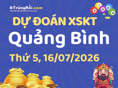 Dự đoán Soi cầu Xổ số Quảng Bình 16/7/2026 (Thứ 5 - 16/07)