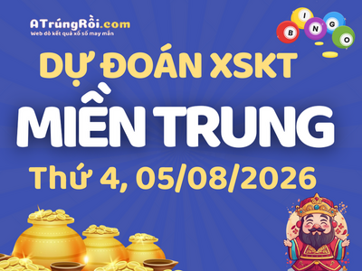 Soi cầu dự đoán xổ số Miền Trung ngày 05-08-2026