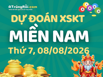 Soi cầu dự đoán xổ số Miền Nam ngày 08-08-2026