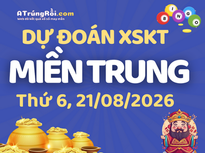 Soi cầu dự đoán xổ số Miền Trung ngày 21-08-2026