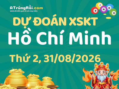 Dự đoán Soi cầu Xổ số Hồ Chí Minh 31/8/2026 (Thứ 2 - 31/08)