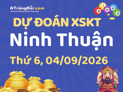 Dự đoán Soi cầu Xổ số Ninh Thuận 4/9/2026 (Thứ 6 - 04/09)