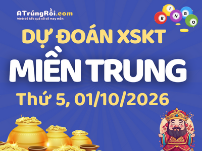 Soi cầu dự đoán xổ số Miền Trung ngày 01-10-2026