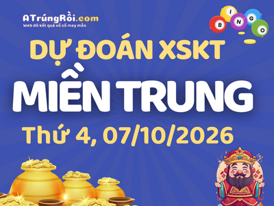 Soi cầu dự đoán xổ số Miền Trung ngày 07-10-2026